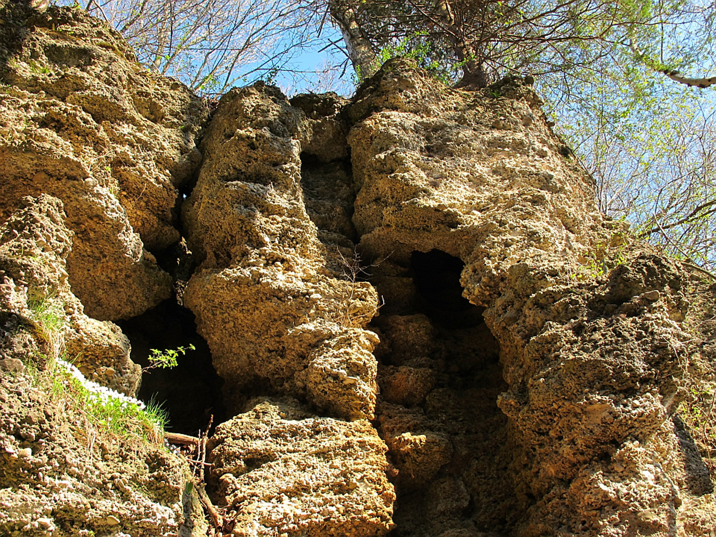 Geologische Orgeln bei Niederdorf